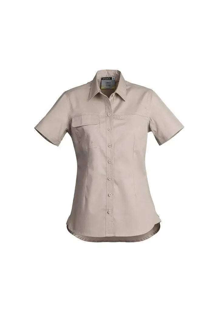 SYZMIK Women’s Lightweight Tradie Shirt - Short Sleeve ZWL120